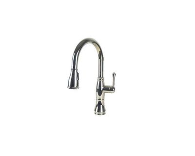 Pull Out Kitchen Faucet Chrome Finish Aubrie Series