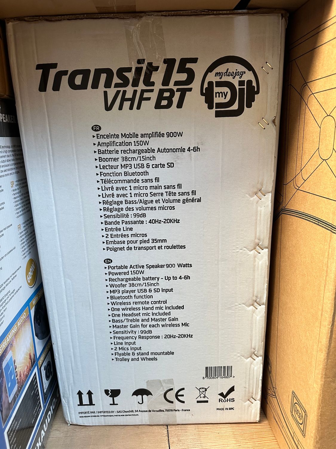 BM Transit 15 VHF-BT