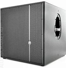 Mackie HD1801 met beschermhoes en dolly