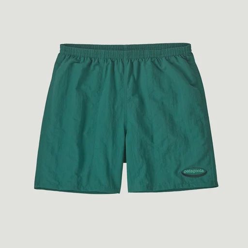 Patagonia Men's Baggies™ Shorts - 5" 95 Oval Logo: Gem Green