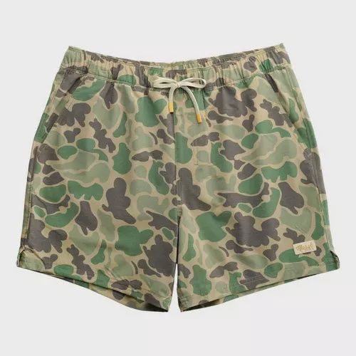 Marsh Wear Men's Fulton 8 inch Shorts Khaki Mallord Camo