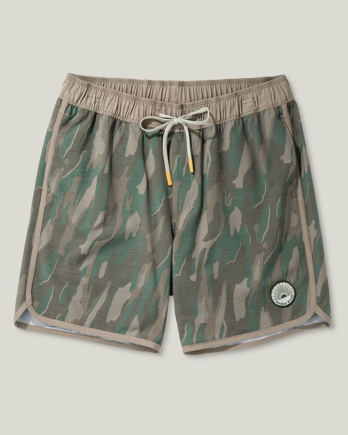 Marsh Wear Men's Surfstride Shorts Thyme Lowland Camo