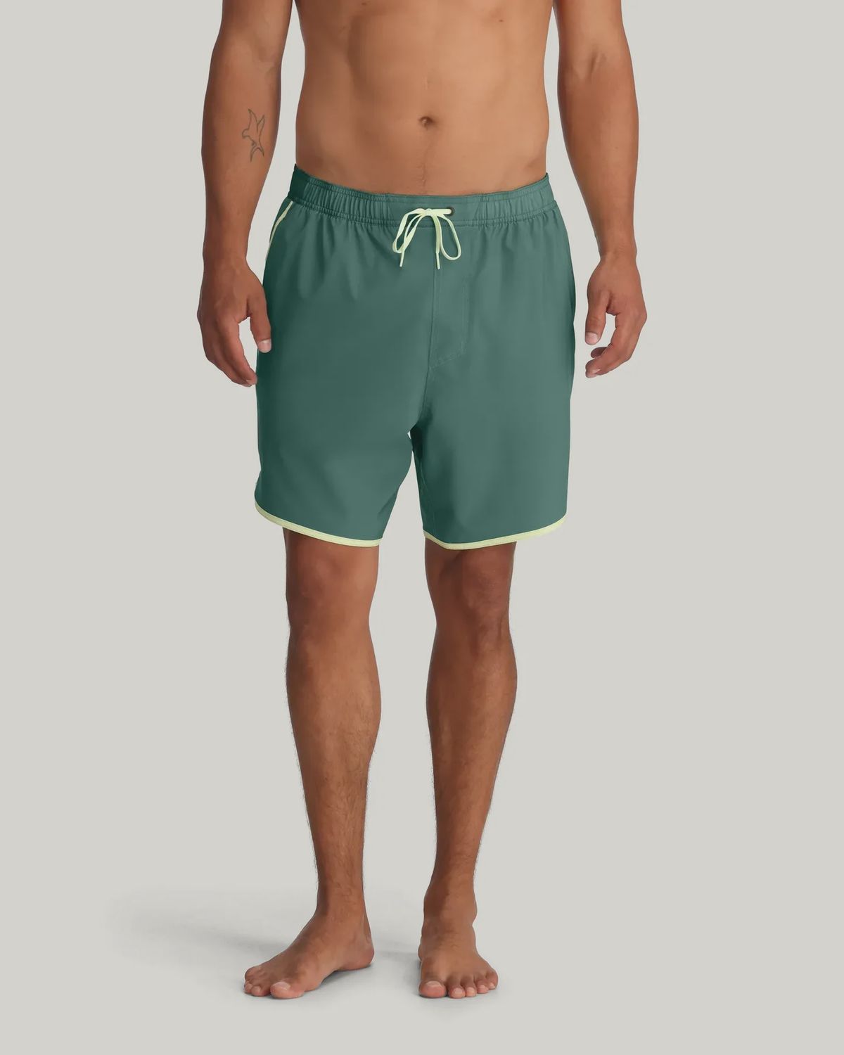 Free Fly Men's Lined Downshore Trunk Sea Pine, Size: Medium