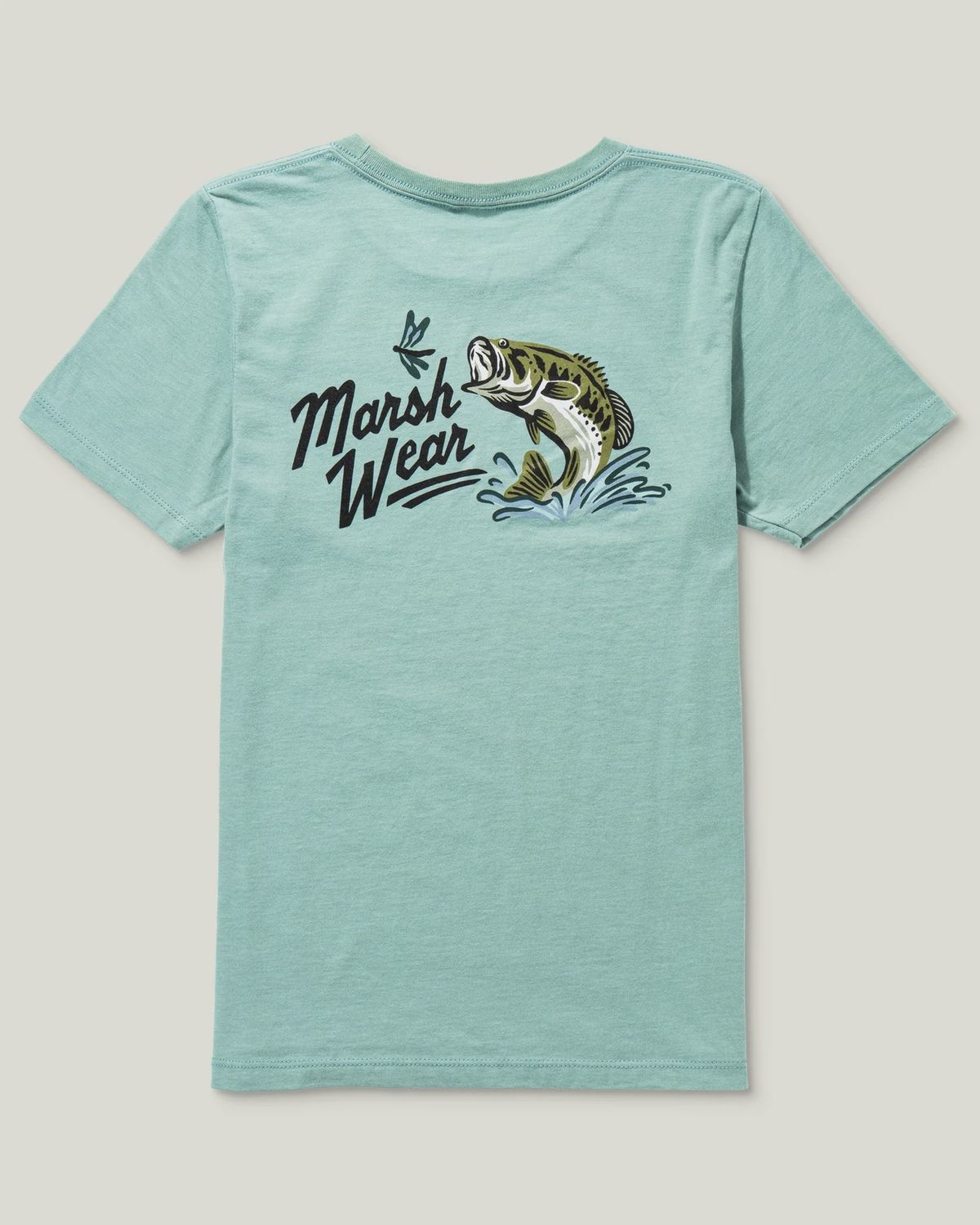 Men's Marsh Wear Heritage Bass T-Shirt Agate, Size: Small