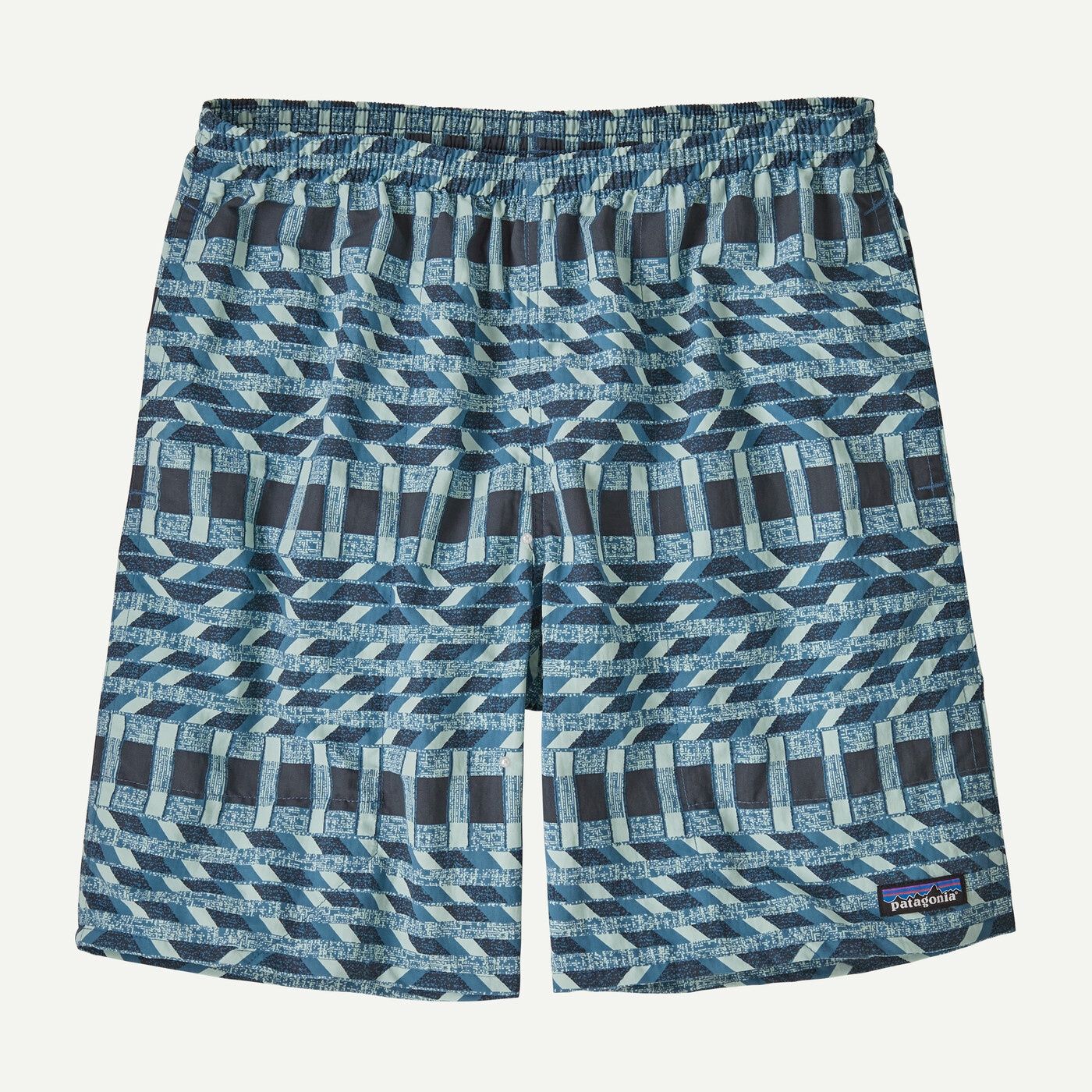 Patagonia Men's Baggies™ Longs - 7"Climbing Stripe: Still Blue