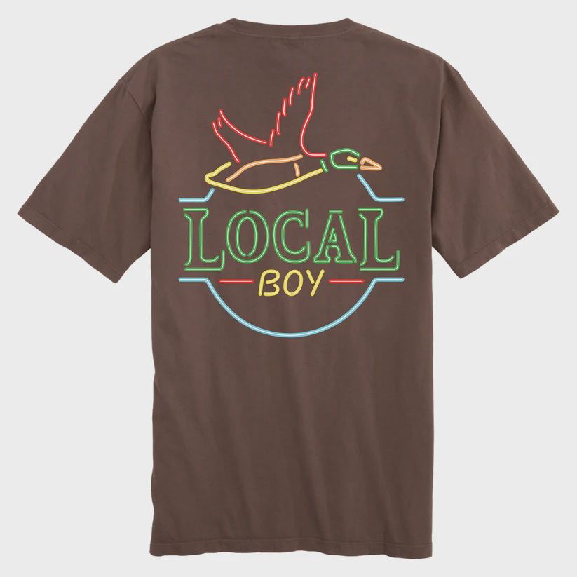 Local Boy Men's Neon Duck Latte T-Shirt