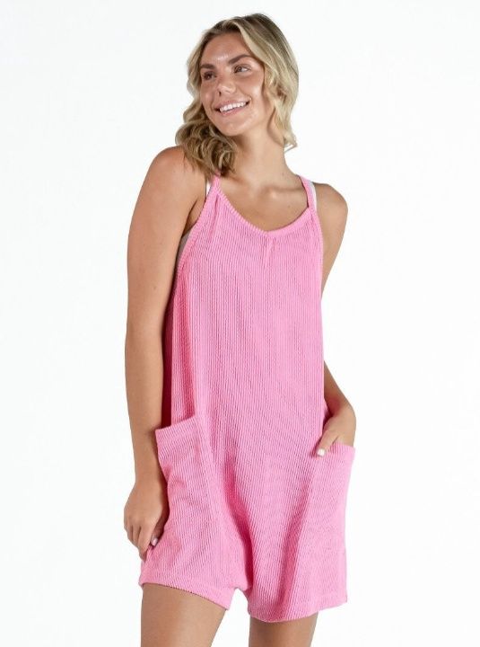 Simply Southern Women's Corder Romper This Corded Romper