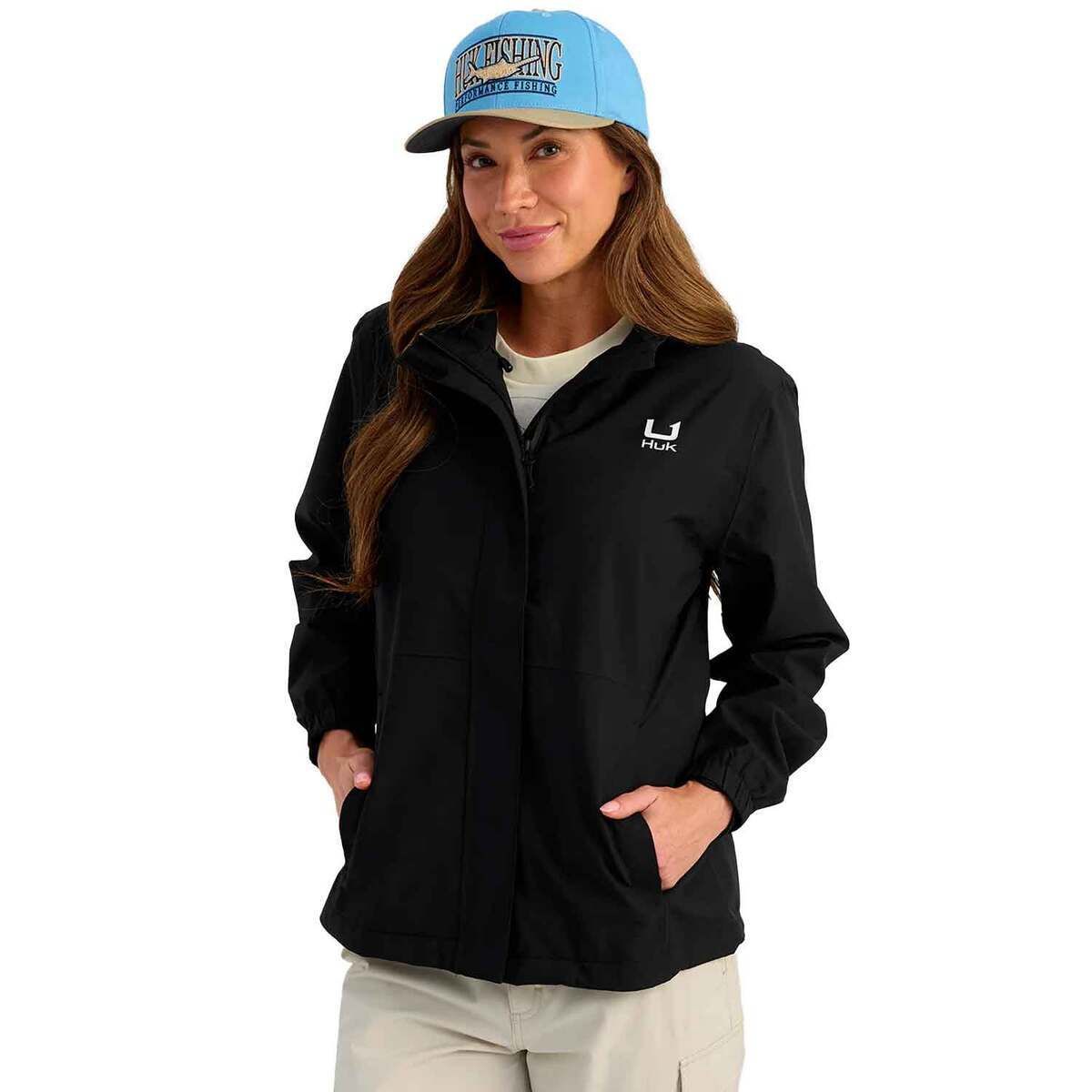 Huk Women's Storm Jacket 2.0 Black, Size: Small