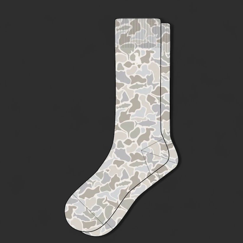 Local Boy Dress Socks Saltwater Camo