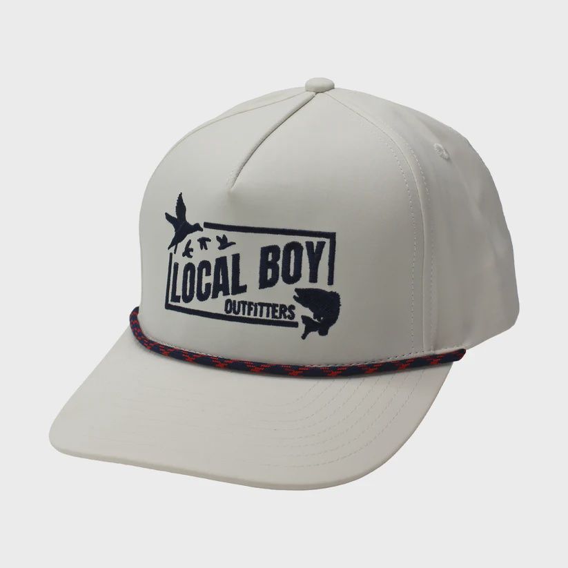 Local Boy Men Cast &amp; Blast 2.0 High Crown Rope Hat