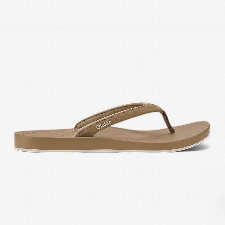 Olukai Women's ‘Uiki Sandals Warm Sand, Size: 6