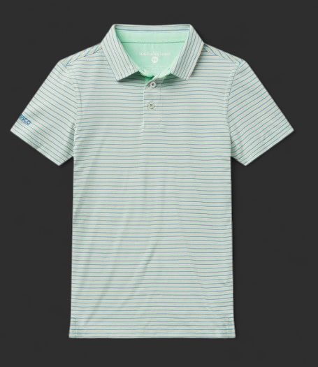 Southern Shirt Boys   Crestline   Striped   Polo, Size: YXS
