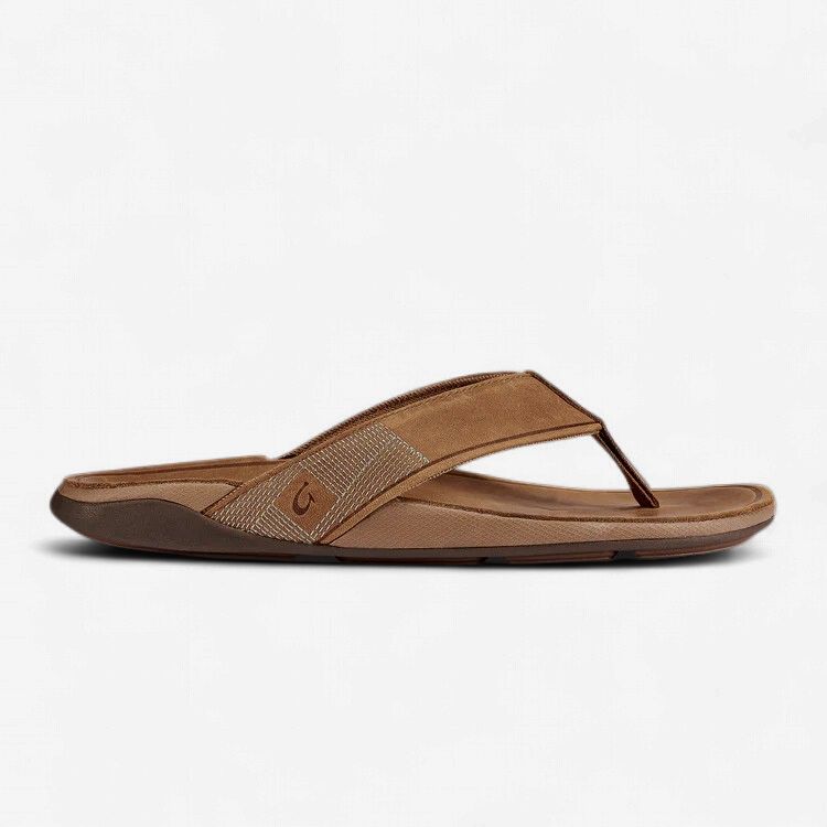 Olukai Men's Waterproof Leather Sandals