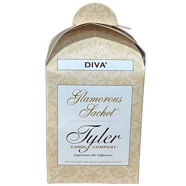 TYLER CANDLE SACHET PACK 4 DIVA