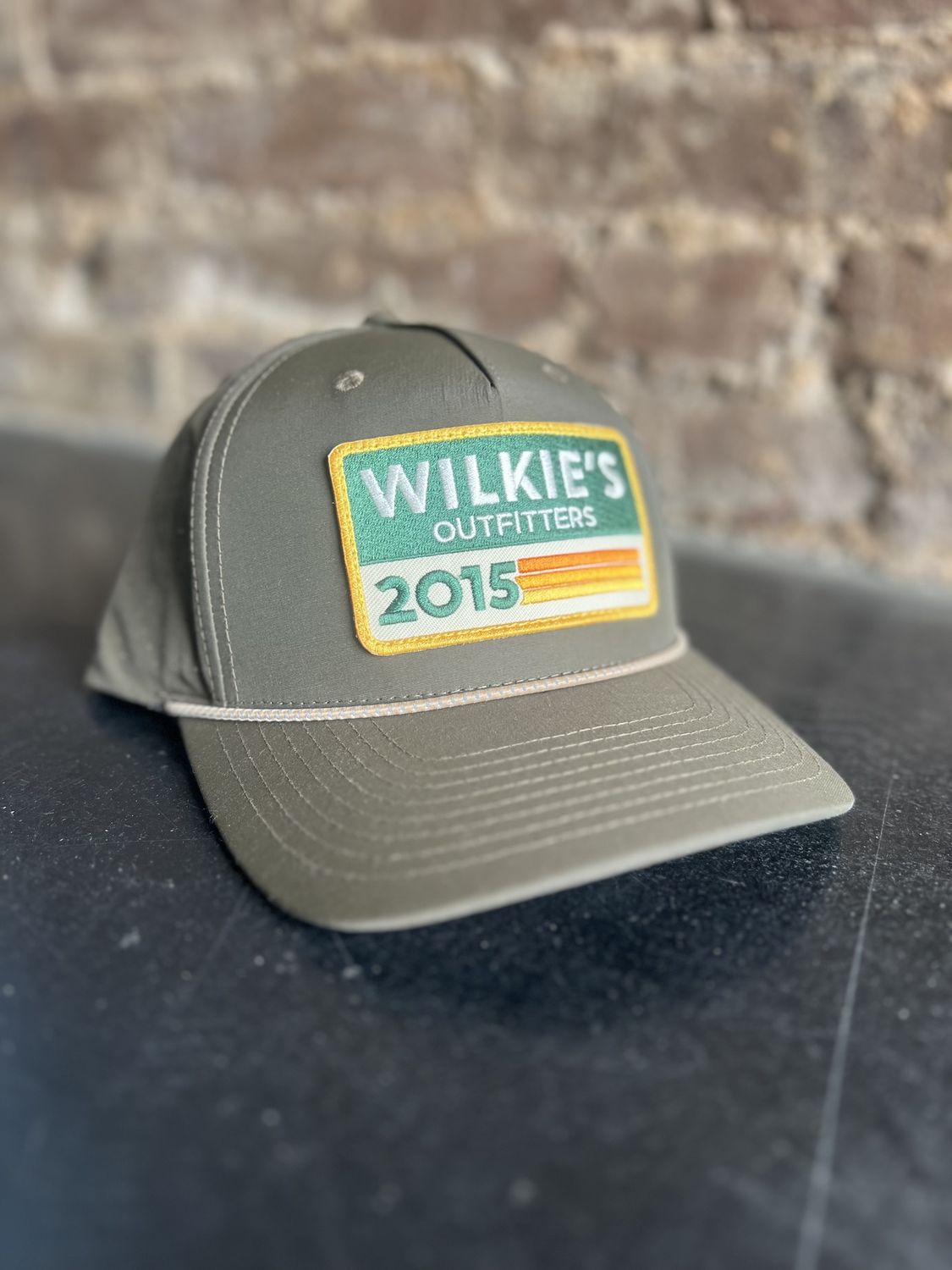 WILKIE'S HATS TRUCKER STYLE 3 STRIPE, Attribute: 355 DARK LODEN
