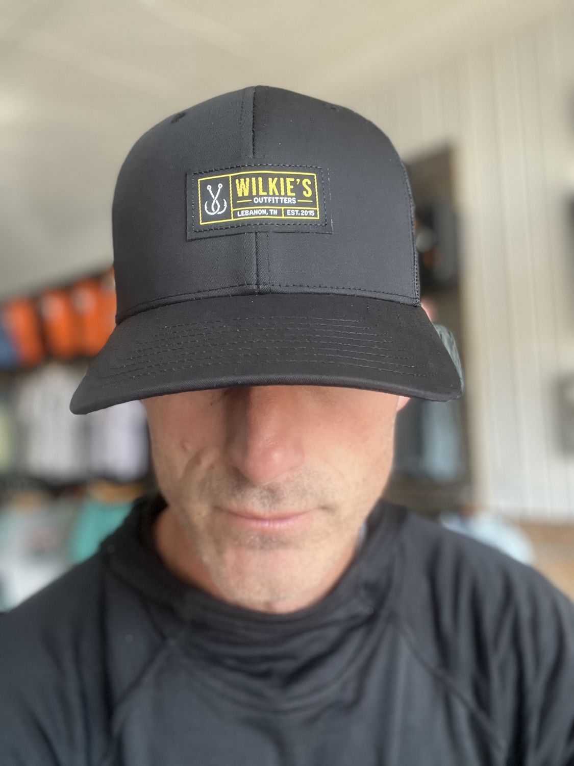 WILKIE'S HAT TRUCKER HOOK, Attribute: 112 ALL BLACK