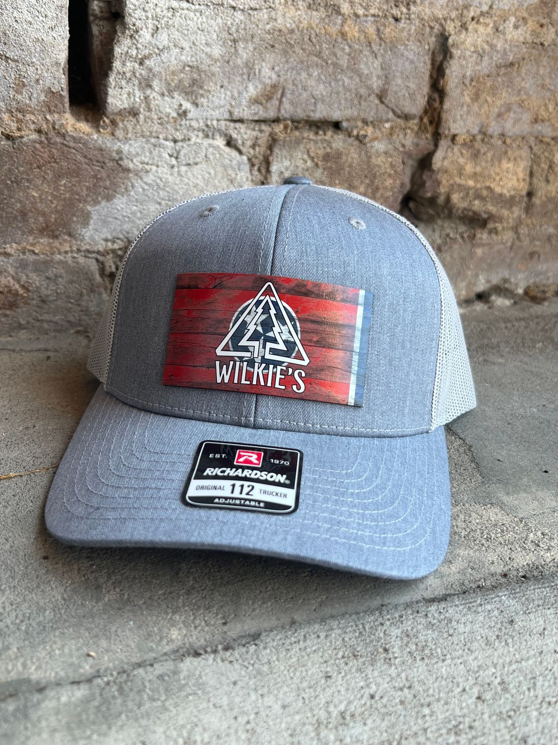 WILKIE'S HAT RED FLAG BARN WOOD