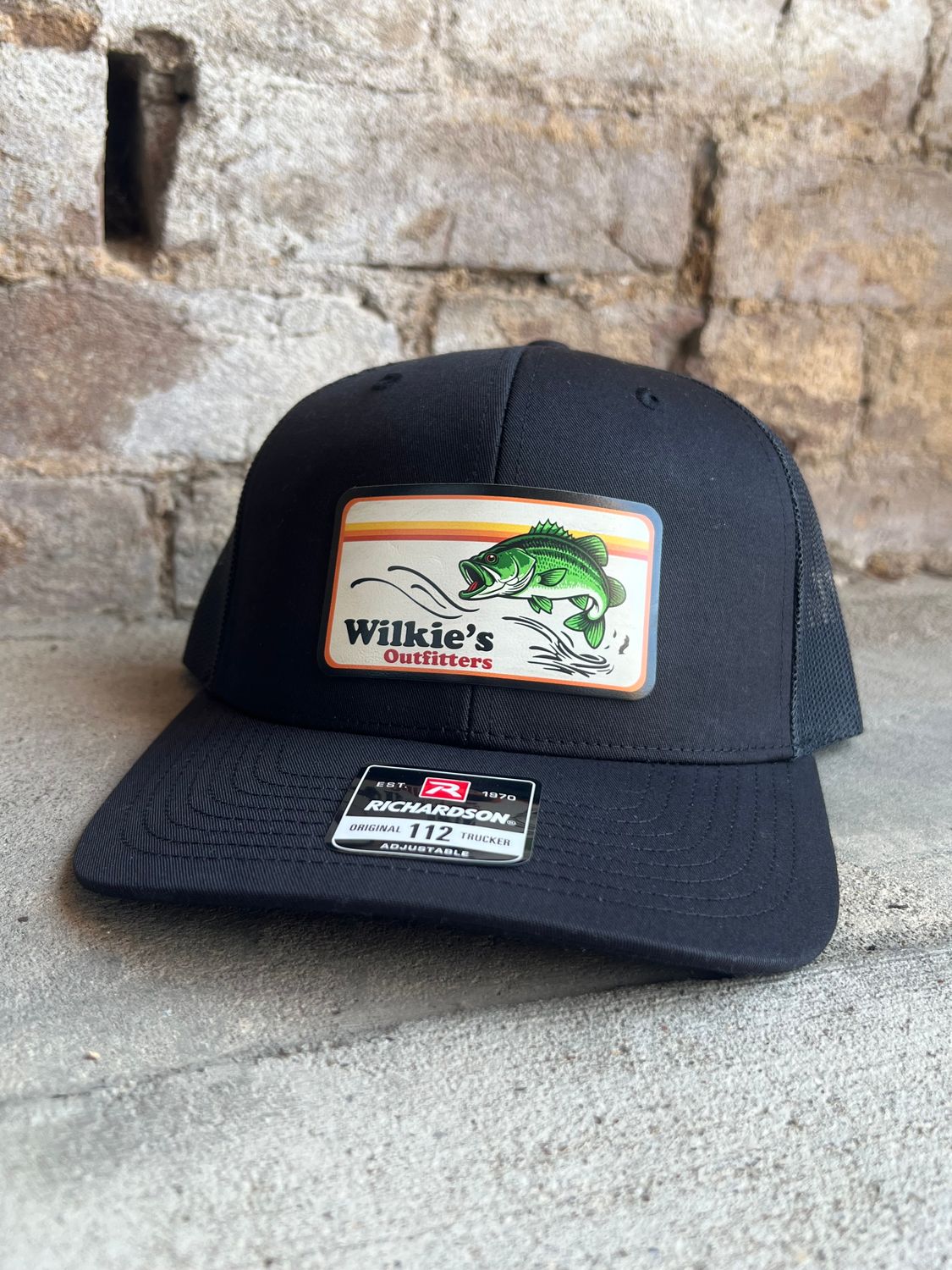 WILKIE'S HAT BASS ALL BLACK