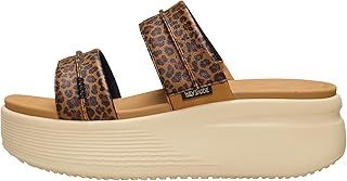 HEY DUDE WOMEN'S AUSTIN SLIDE CLASSIC TAN LEOPARD, Size: 7