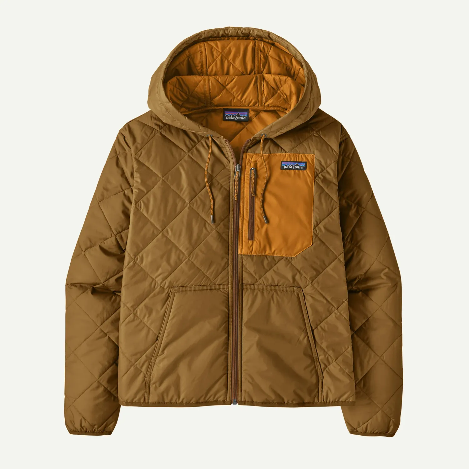 PATAGONIA Women's Diamond Quilted Bomber Hoody, Size: SMALL