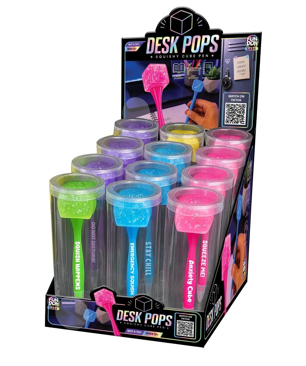 FUN DOH DESK POP SQUISHY PENS