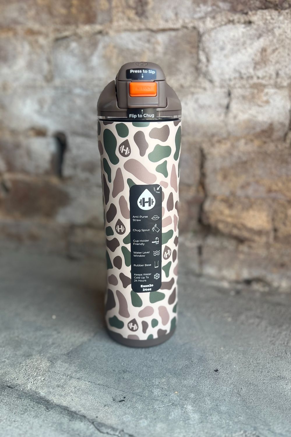 HYDROJUG EASE2O 24OZ DUCK CAMO