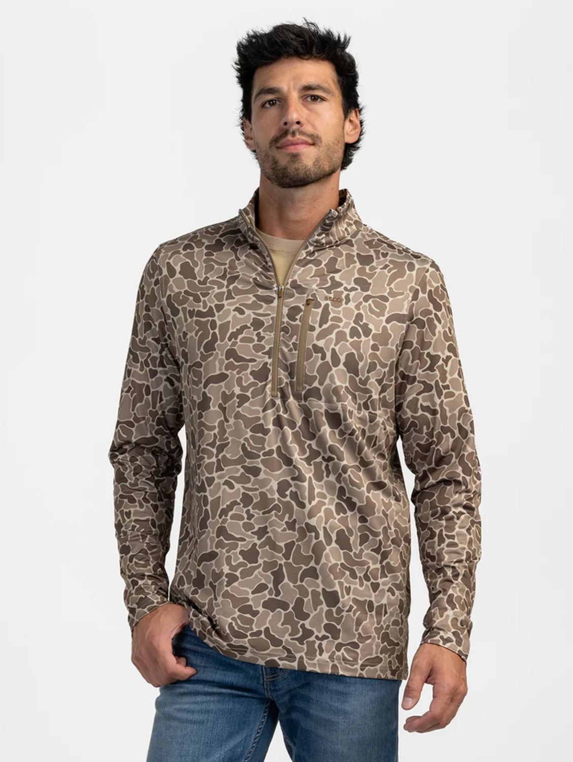 MEN'S SOUTHERN SHIRT Waypoint   Performance   Qtr   Zip   -   Ranger, Size: MEDIUM