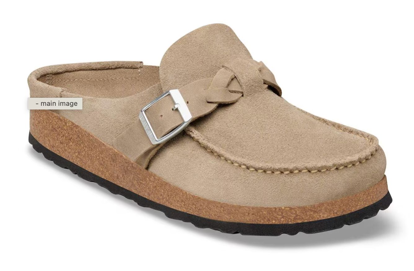BIRKENSTOCK WOMEN Buckley Braided TAUPE, Size: 37