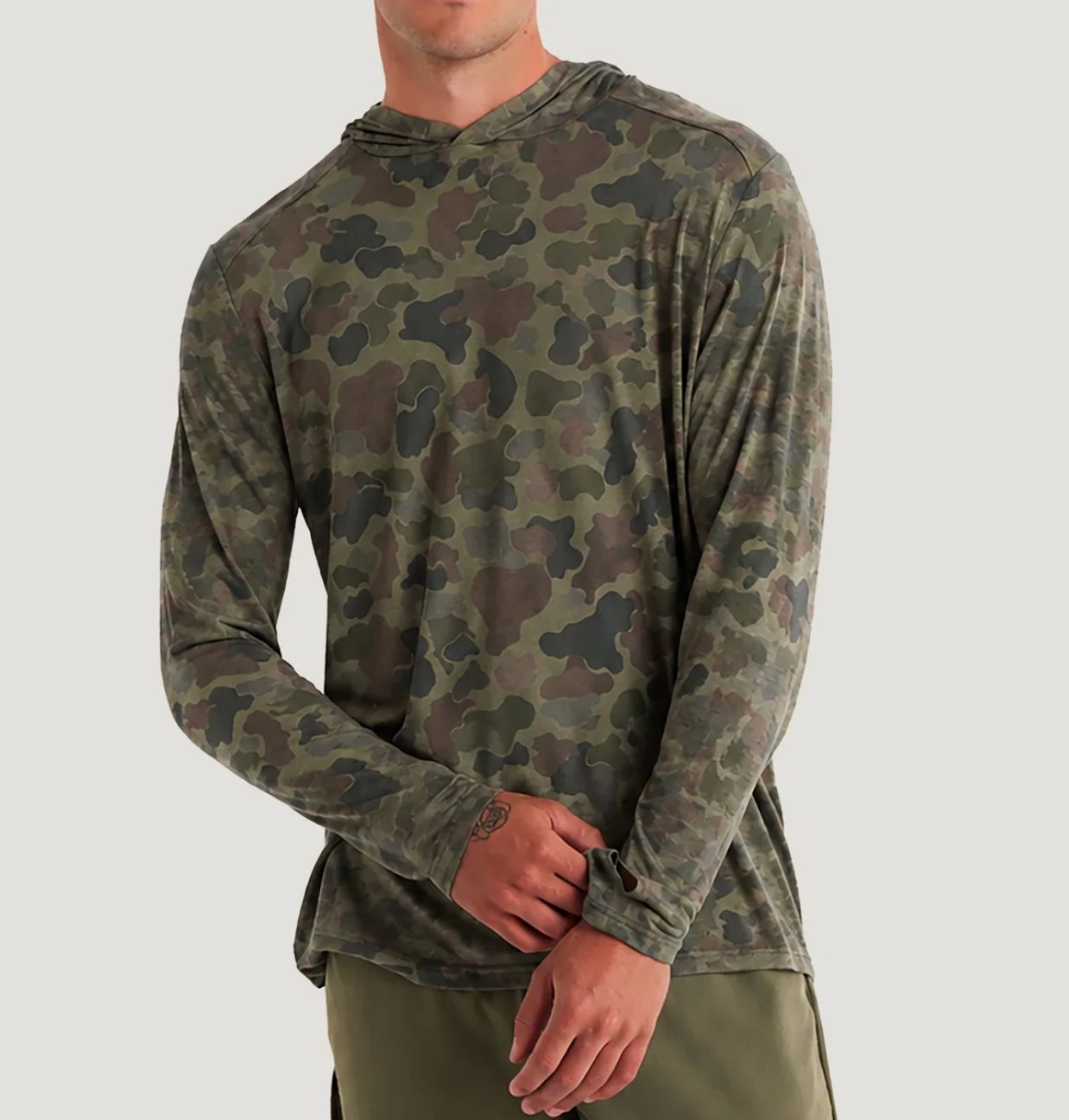 MEN Men's Bamboo Shade Hoodie, Size: MEDIUM