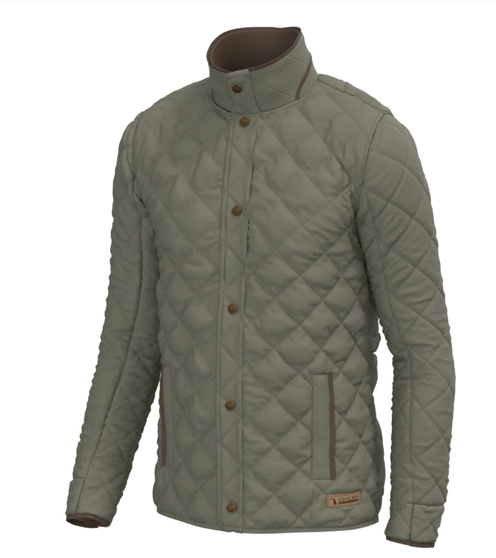 LOCAL BOY MEN Diamond Quilted Jacket, Size: SMALL