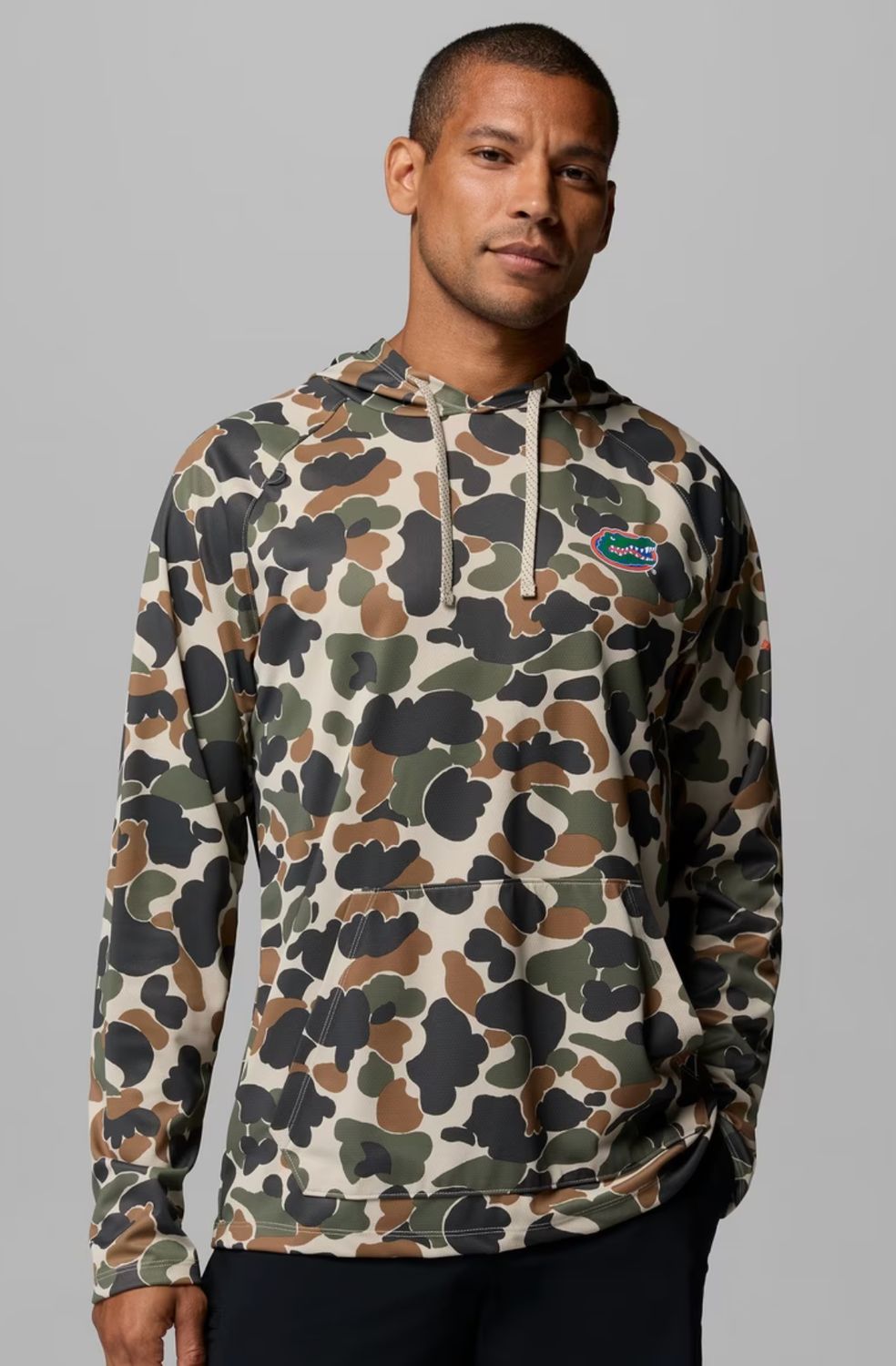 COLUMIA Men's Collegiate Wild Cast Camp Hoodie - Florida, Size: MEDIUM