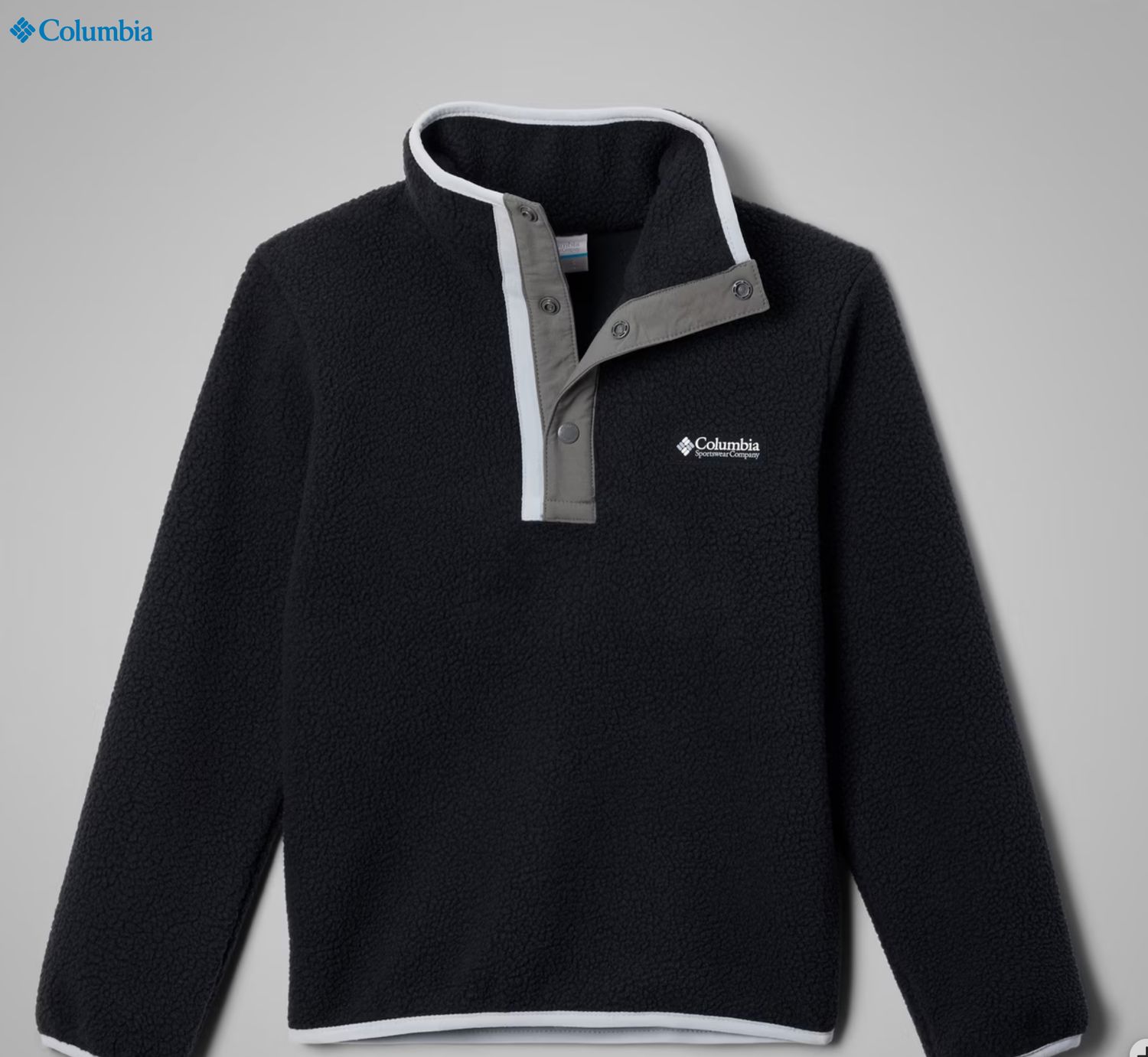 Columbia YOUTH HELVETIA II HALF SNAP FLEECE, Size: XS