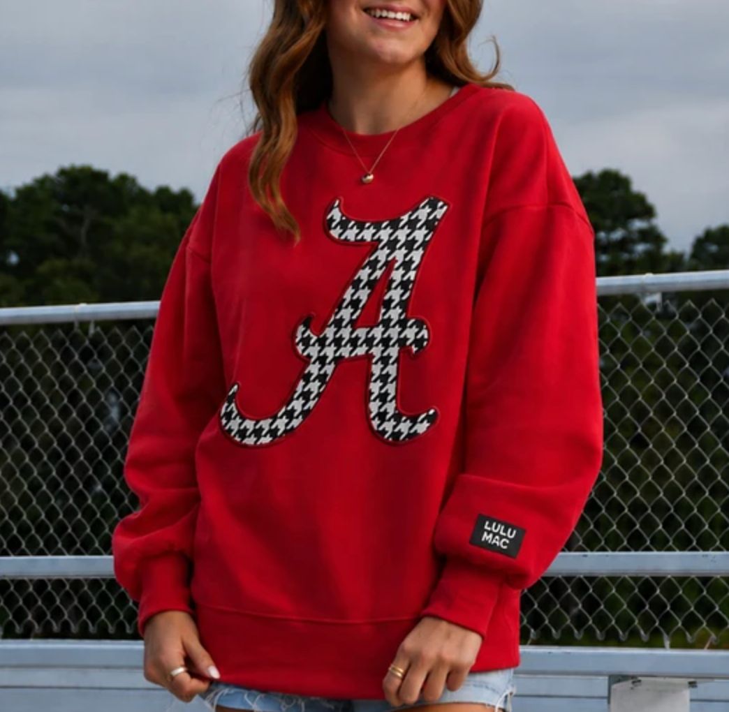 LULU MAC ALABAMA SWEATSHIRT, Size: XS