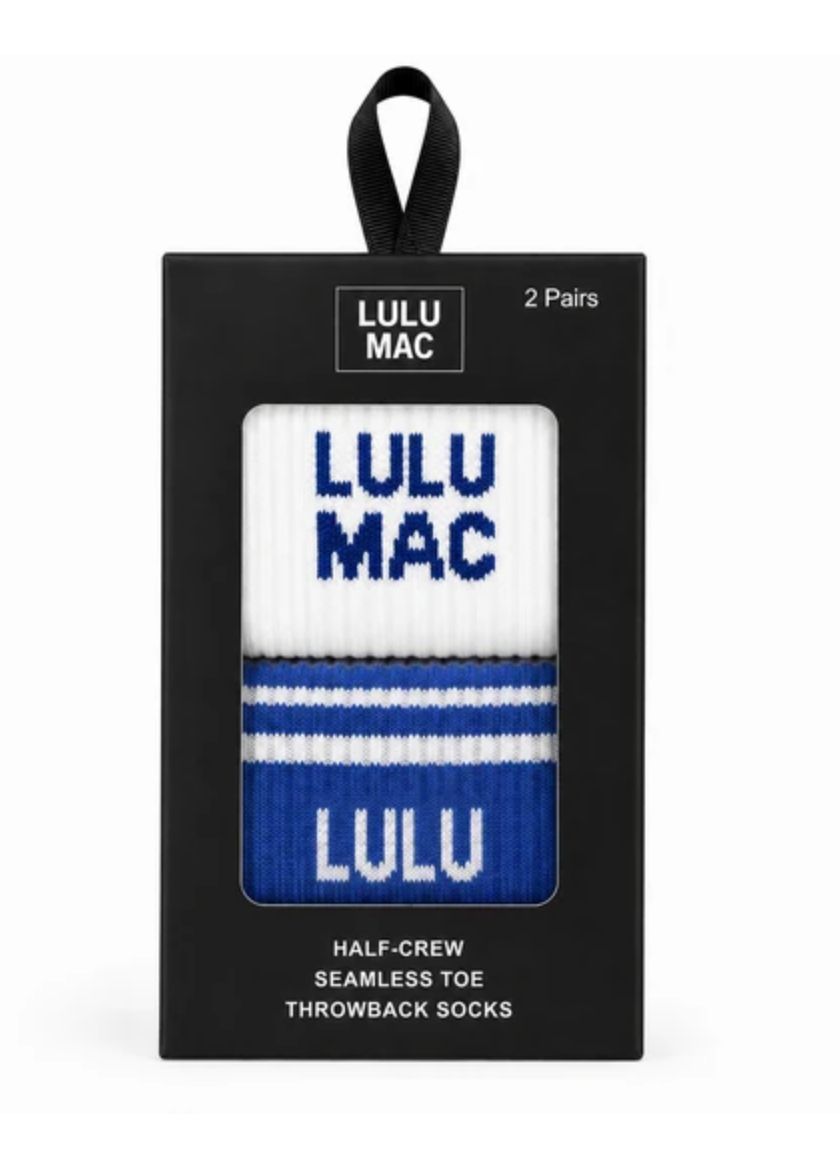 LULU MAC LULU MAC LIGHT BLUE/RED - STITCH