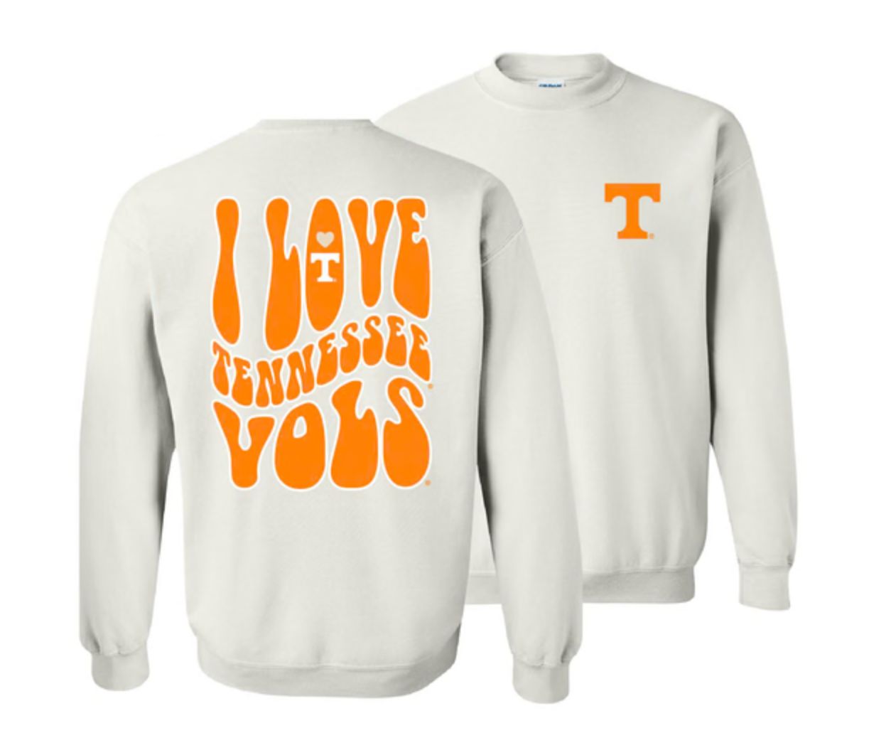 TENNESSEE LOVE LONG SLEEVE SWEATSHIRT, Size: SMALL