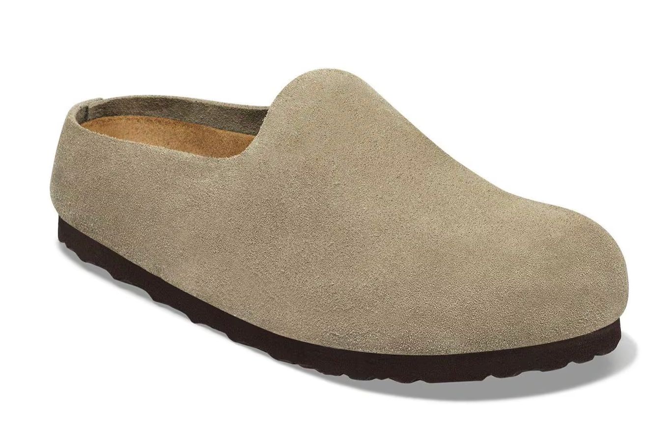 BIRKENSTOCK AMSTERDAM WRAPPED TAUPE, Size: 37