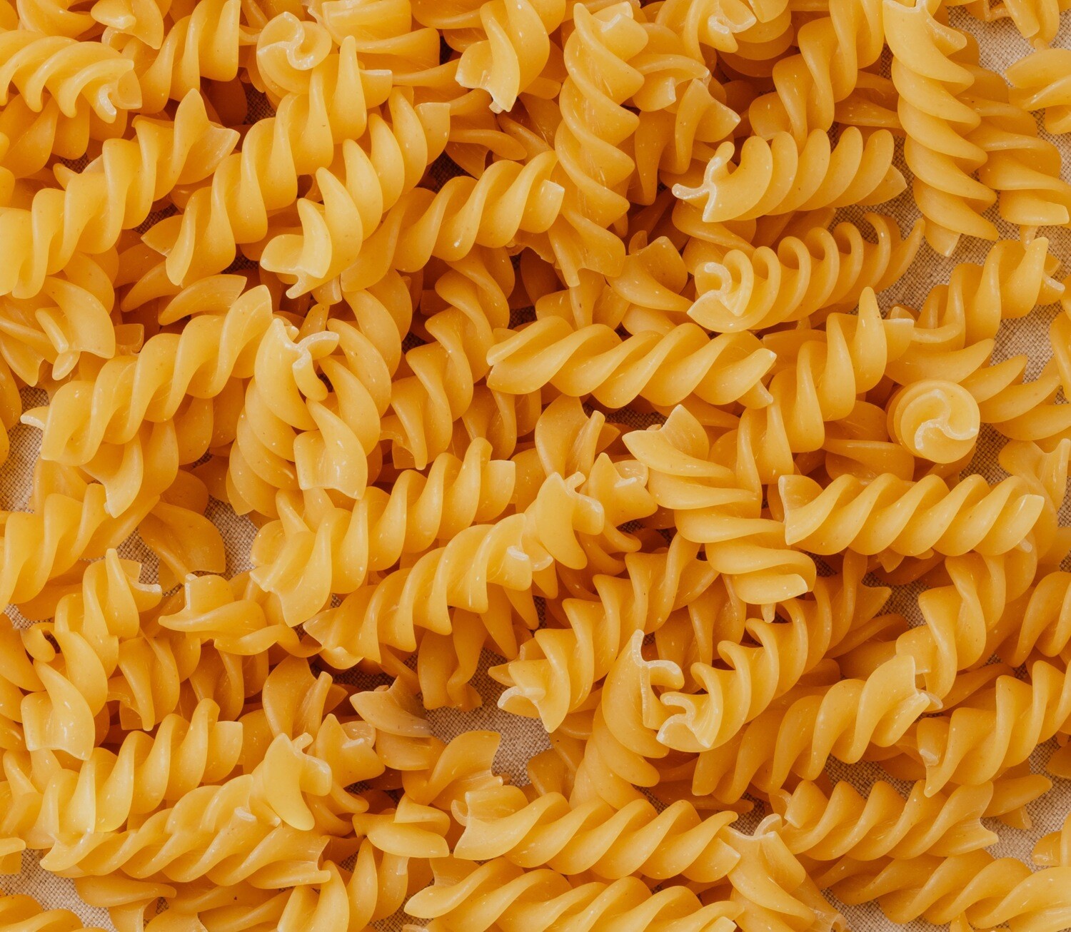 Organic white fusilli