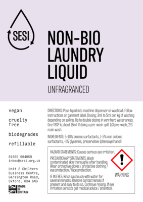 SESI laundry liquid