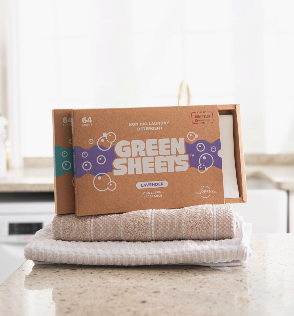 Eco Laundry Detergent Sheets - Lavender 64 Pack