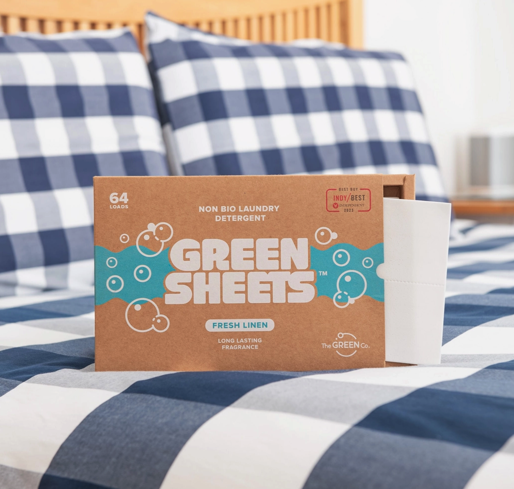 Eco Laundry Detergent Sheets - Fresh Linen 64 Pack