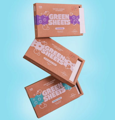 Eco Laundry Detergent Sheets - Fresh Linen 128 Pack