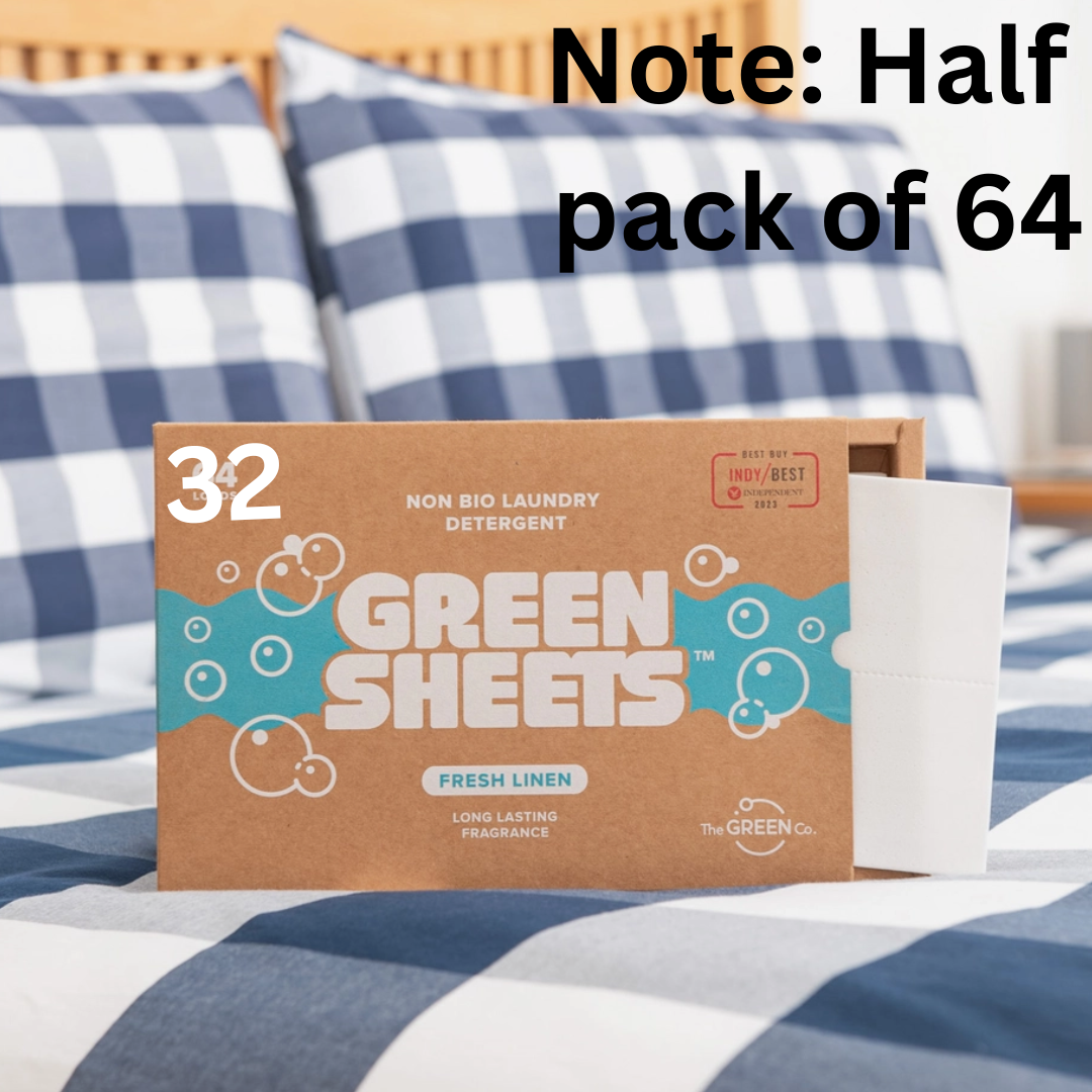 Eco Laundry Detergent Sheets - Fresh Linen - 32 pack