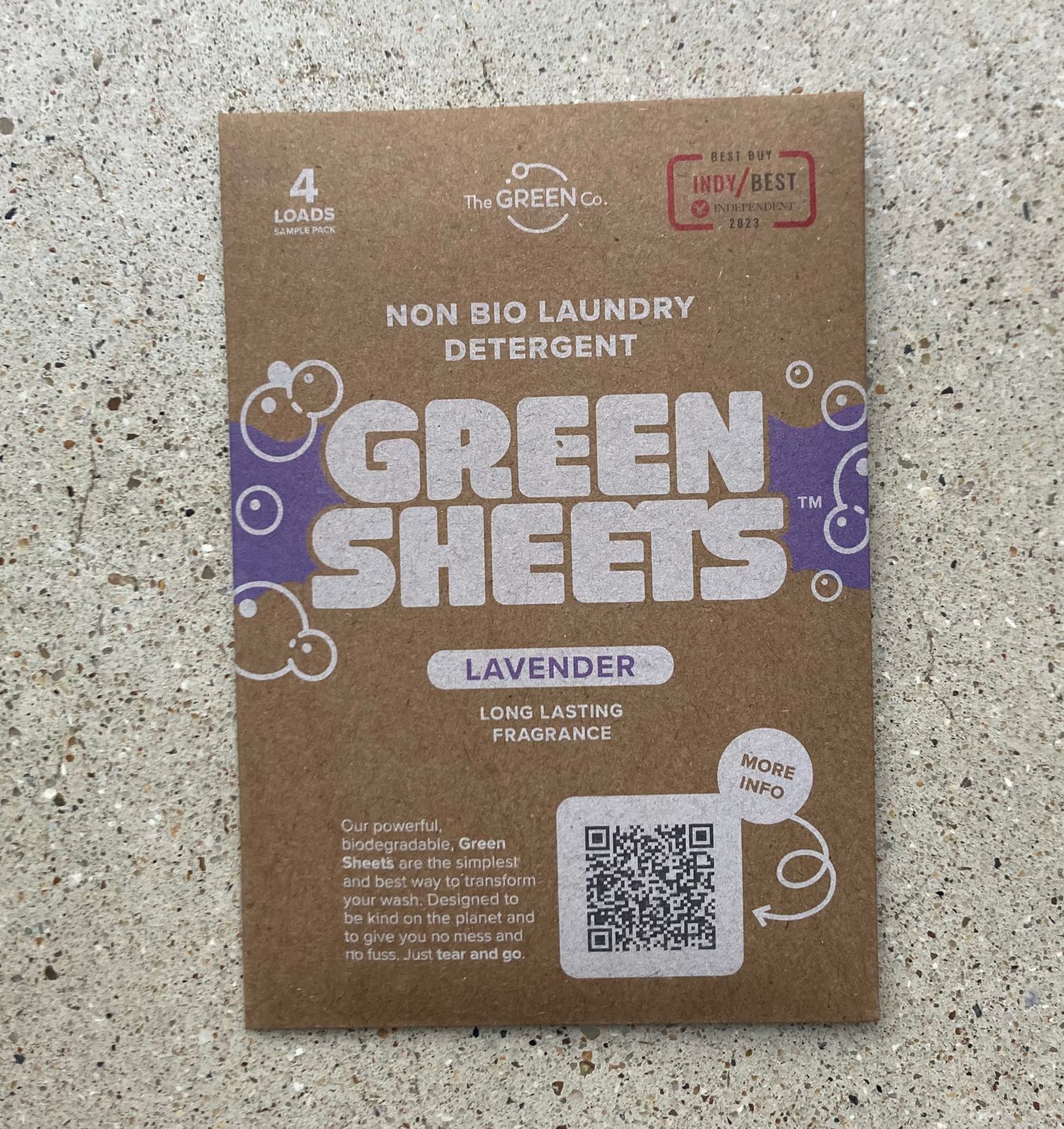 Eco Laundry Detergent Sheets - Lavender Sample Pack