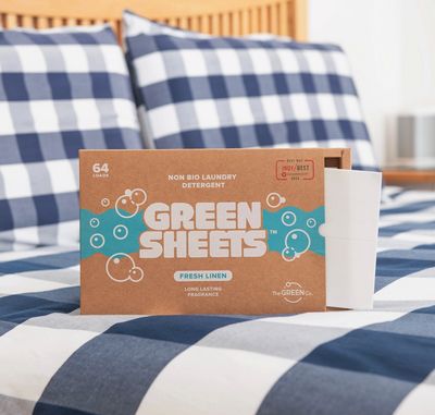 Eco Laundry Detergent Sheets - Fresh Linen 64 Pack