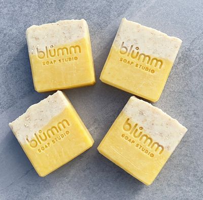 Carrot &amp; oatmeal soap