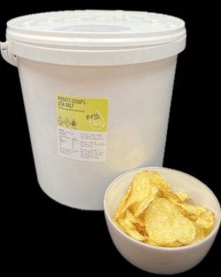 Sea Salt Thick Cut Crisps Large Tub