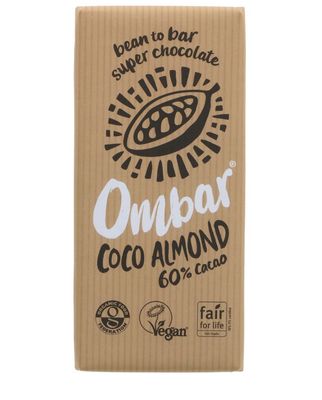 Ombar Organic Coco Almond Chocolate Bar