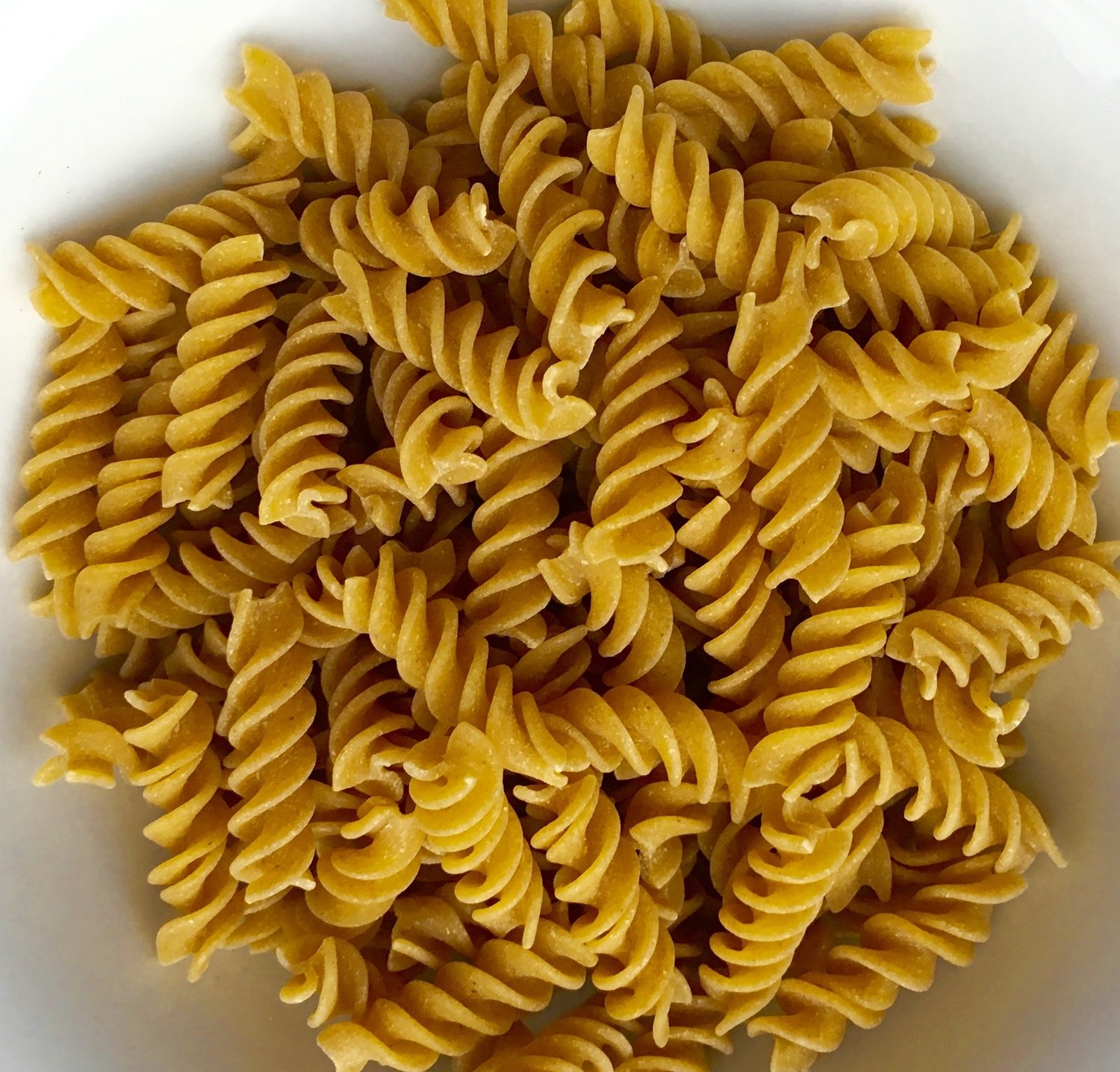 Organic wholewheat fusilli