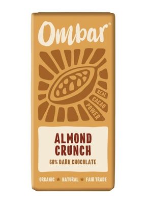 Ombar Organic Coco Almond Crunch Chocolate Bar