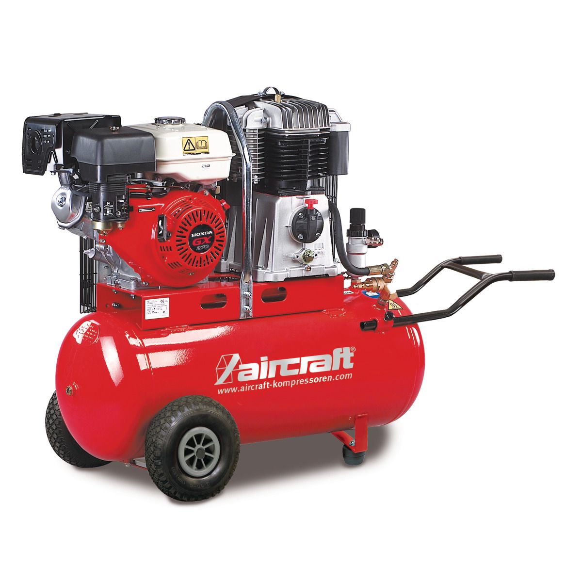 Airbau 652/100 B PRO mobilna sprężarka tłokowa spalinowa